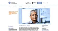 Desktop Screenshot of centreforcancerbiology.org.au